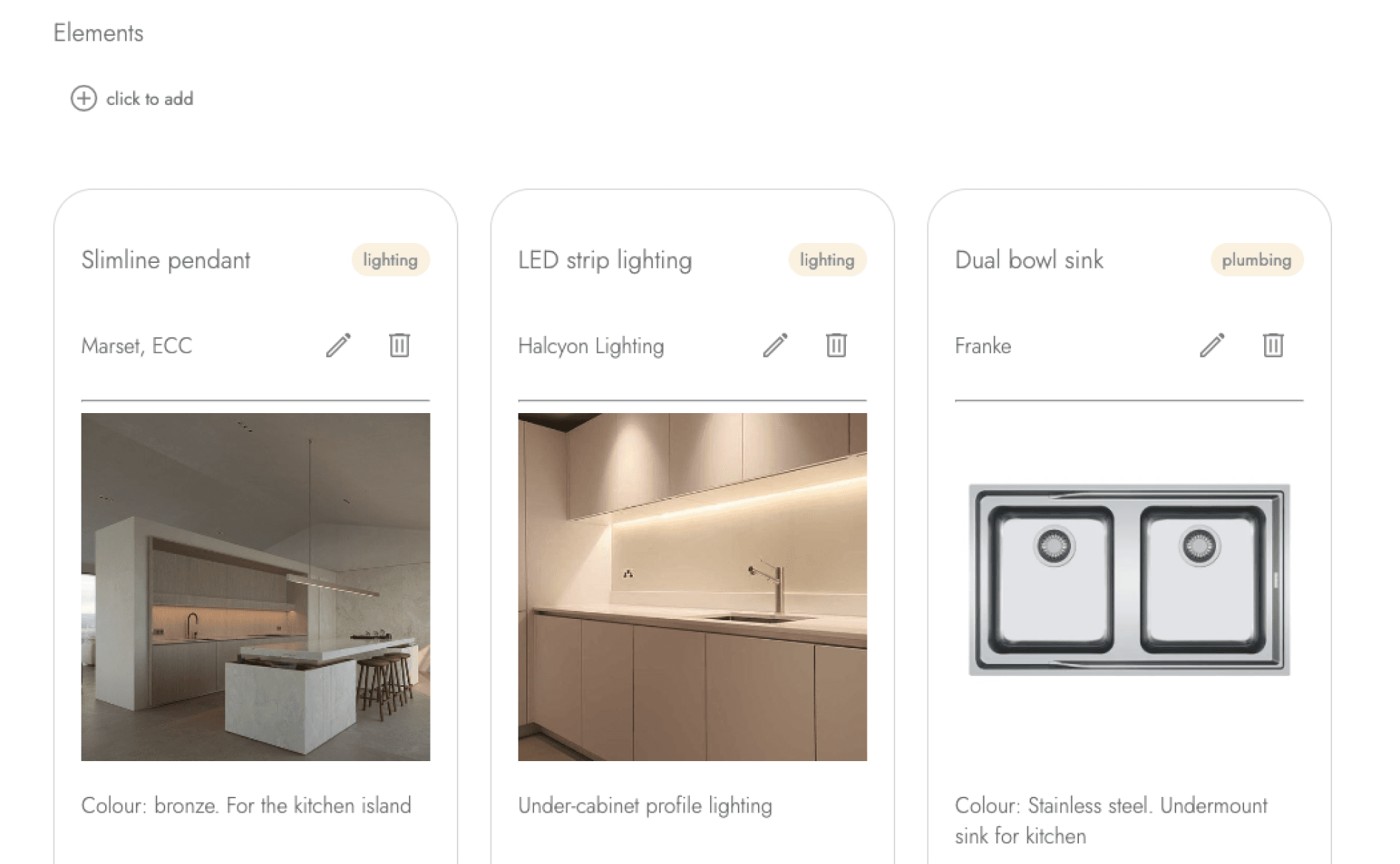 homepage of nook project